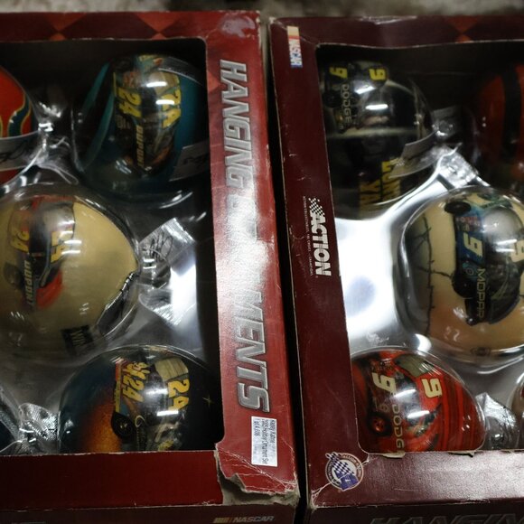 Nascar Action Hanging Christmas 10 Ornaments #24 Jeff Gordon #9 Kasey Kahne IOB - Picture 11 of 14